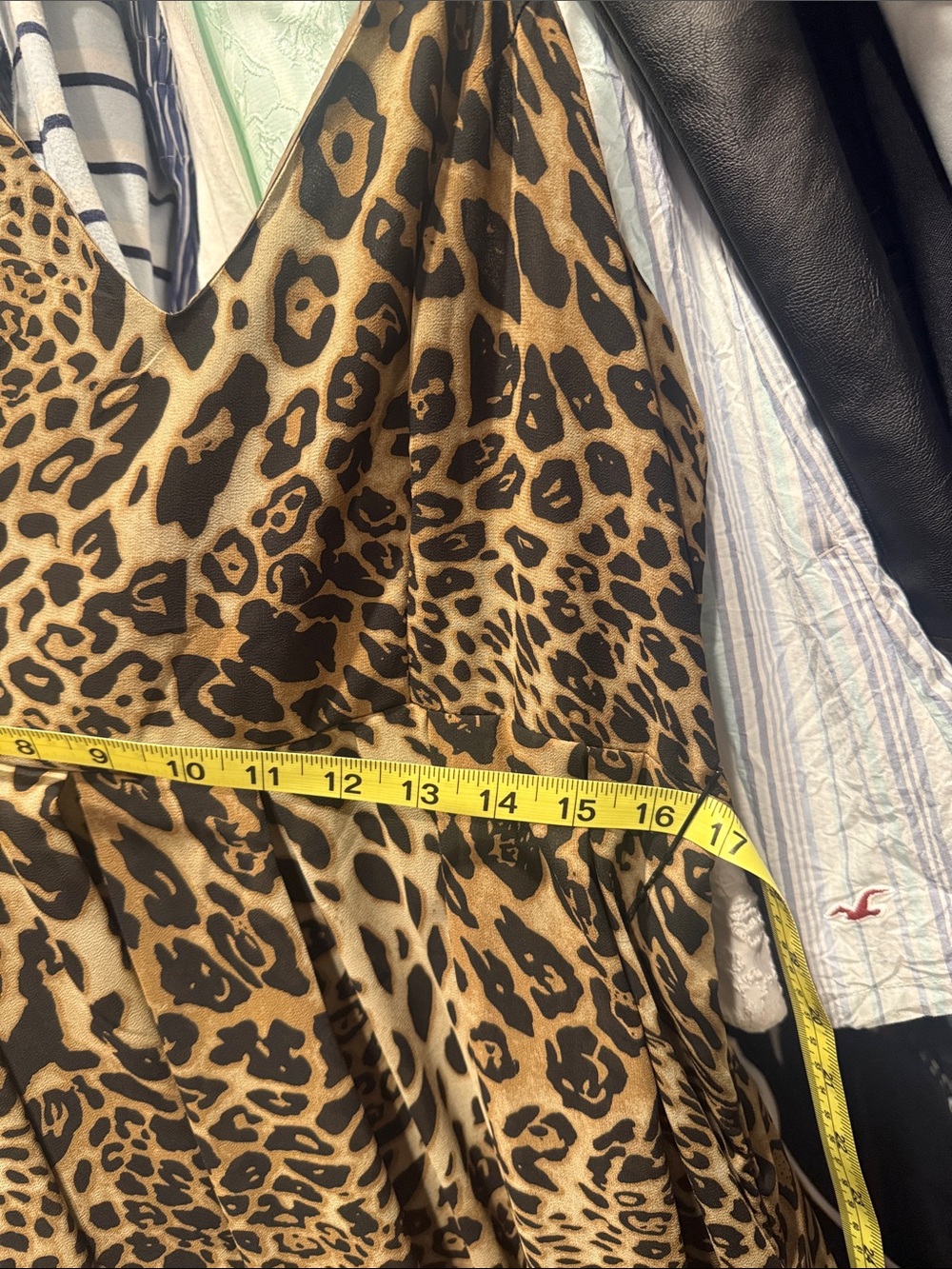 Leopard Print Dress - Brown/Black